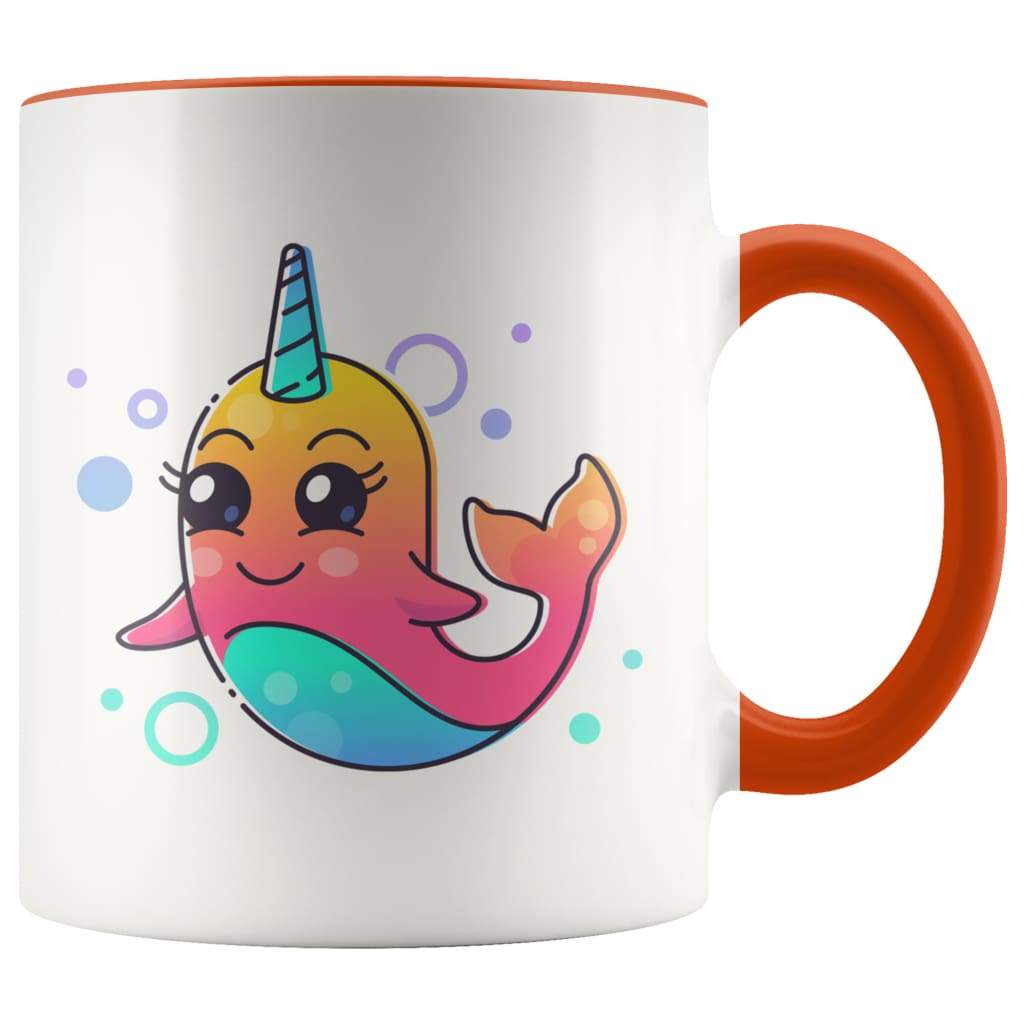 Cute Narwhal Coffee Mug — photo 4