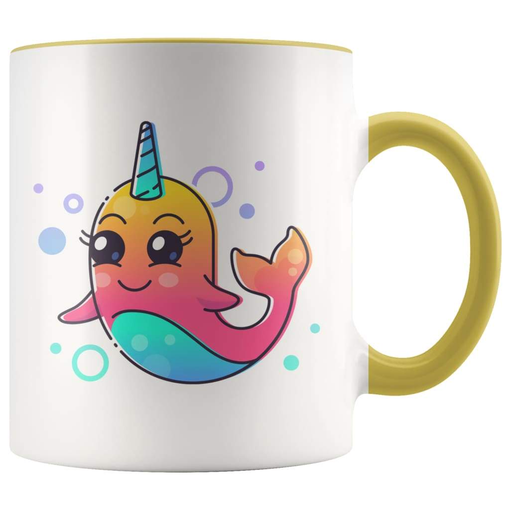 Cute Narwhal Coffee Mug — photo 7