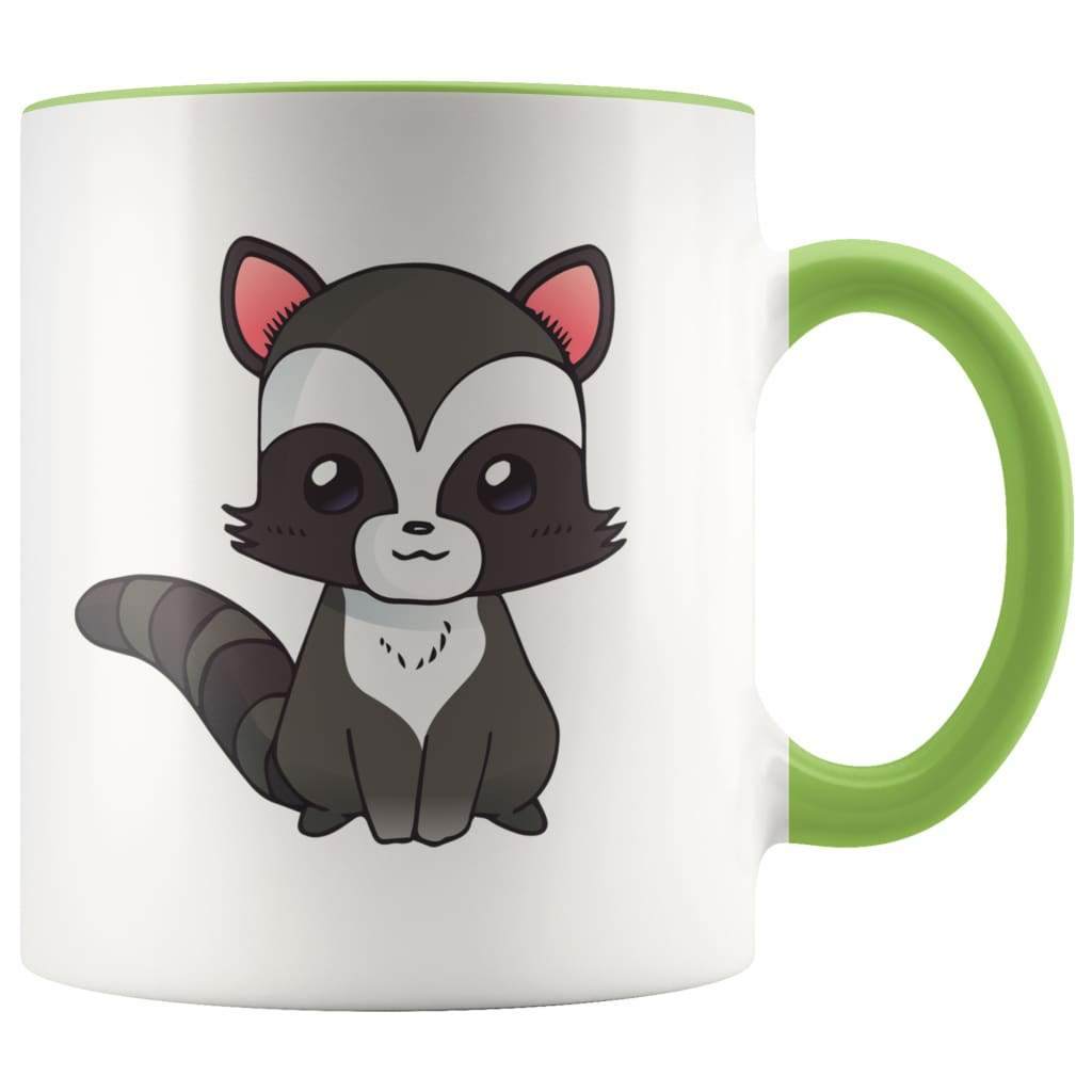 Cute Raccoon Coffee Mug — photo 3