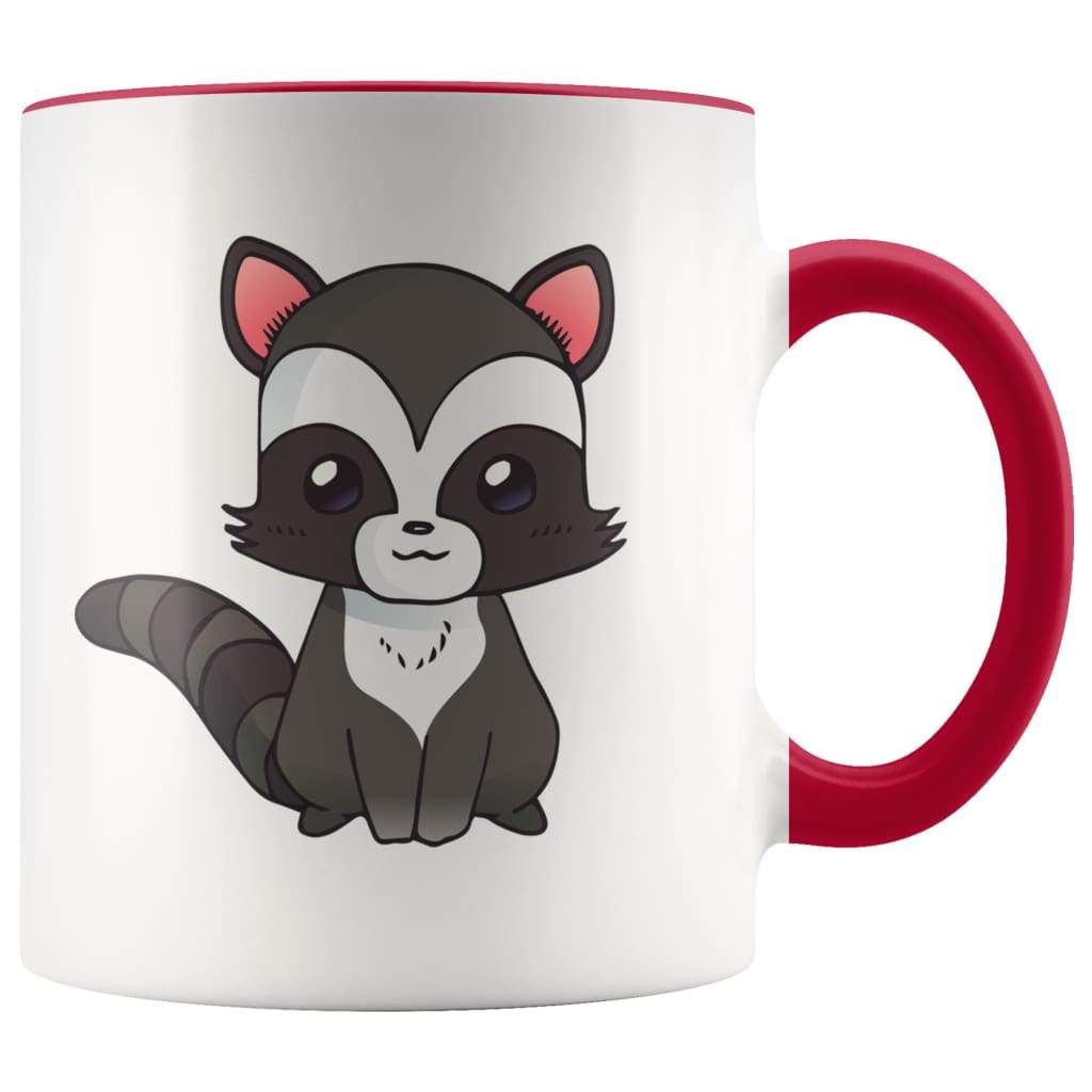 Cute Raccoon Coffee Mug — photo 6