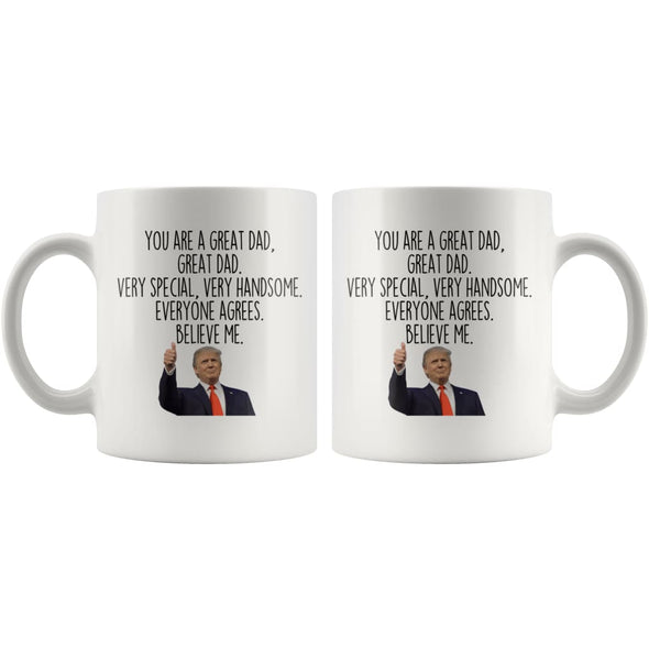 Dad Gift Idea Coffee Mug | Funny Trump Gift for Dad $14.99 | Drinkware