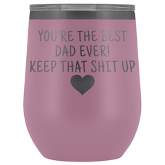Load image into Gallery viewer, Dad Gifts Best Dad Ever! Funny Wine Tumbler Gifts for Dad