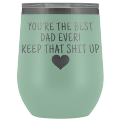 Load image into Gallery viewer, Dad Gifts Best Dad Ever! Funny Wine Tumbler Gifts for Dad