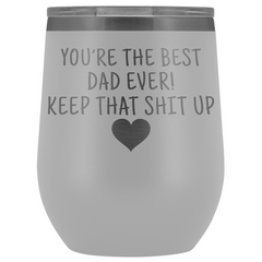 Load image into Gallery viewer, Dad Gifts Best Dad Ever! Funny Wine Tumbler Gifts for Dad
