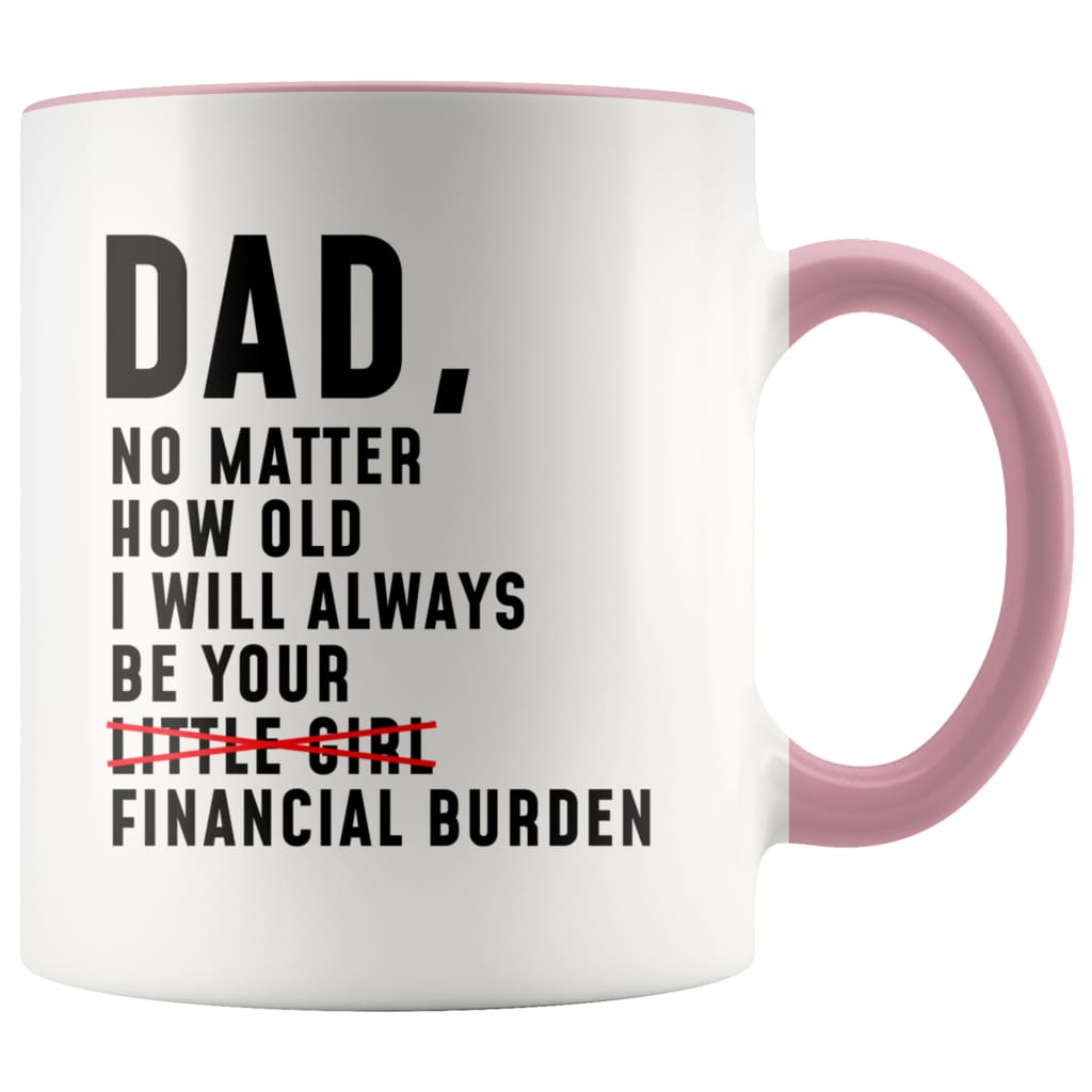Dad Gifts Dad I Will Always Be Your Financial Burden Father's Day Birthday Christmas Dad Gift Idea Coffee Mug — photo 3