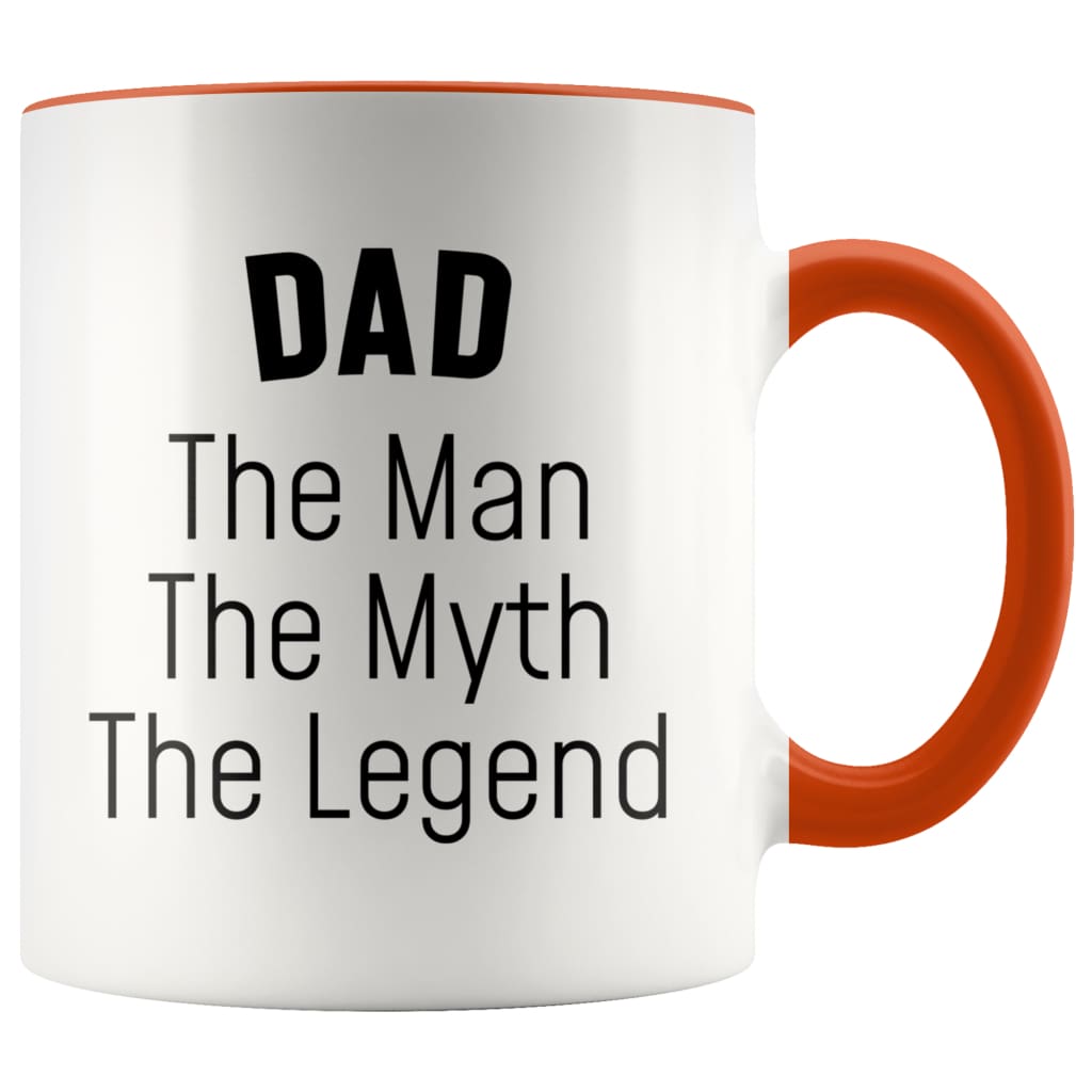 Dad Gifts Dad The Man The Myth The Legend Dad Christmas Birthday Coffee Mug — photo 4