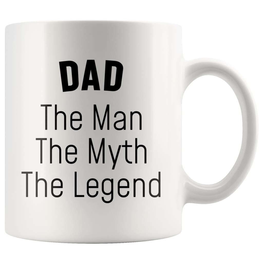 Dad Gifts Dad The Man The Myth The Legend Dad Christmas Birthday Coffee Mug — photo 7