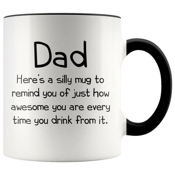Dad Gifts Dad To Remind You Best Fathers Day Gifts for Dad Gift from Daughter or Son Fun Novelty Coffee Mug $14.99 | Black Drinkware