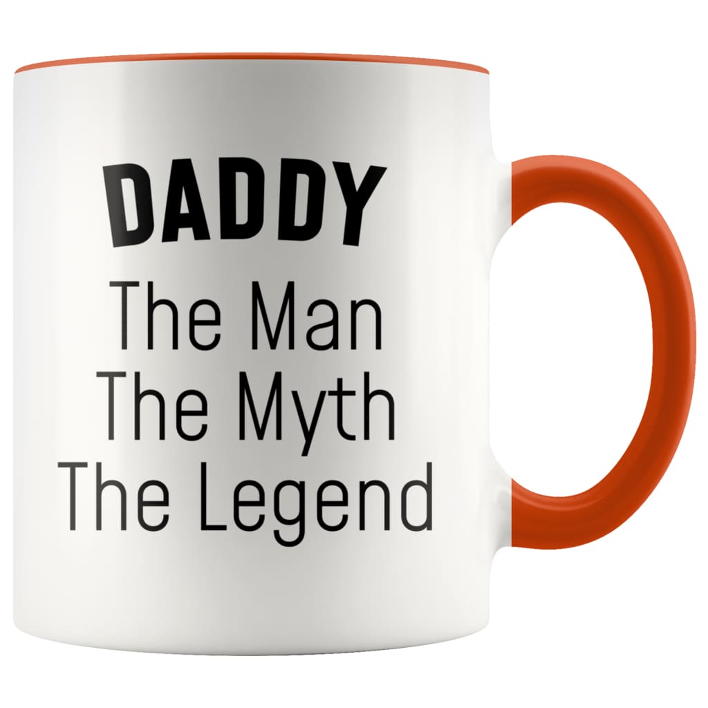 Daddy Gifts Daddy The Man The Myth The Legend Daddy Christmas Birthday Coffee Mug — photo 4
