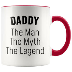 Load image into Gallery viewer, Daddy Gifts Daddy The Man The Myth The Legend Daddy Christmas Birthday Coffee Mug