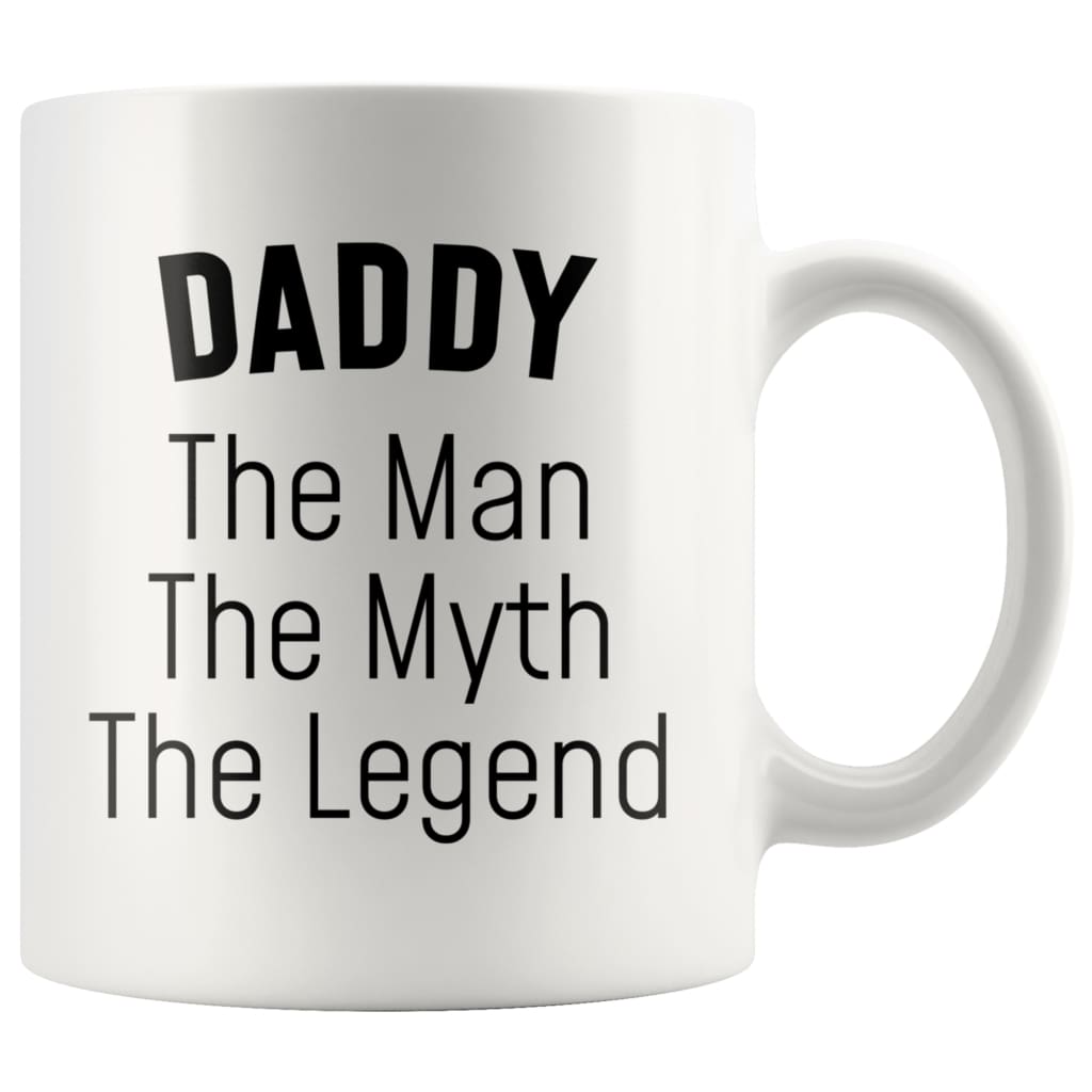 Daddy Gifts Daddy The Man The Myth The Legend Daddy Christmas Birthday Coffee Mug — photo 7