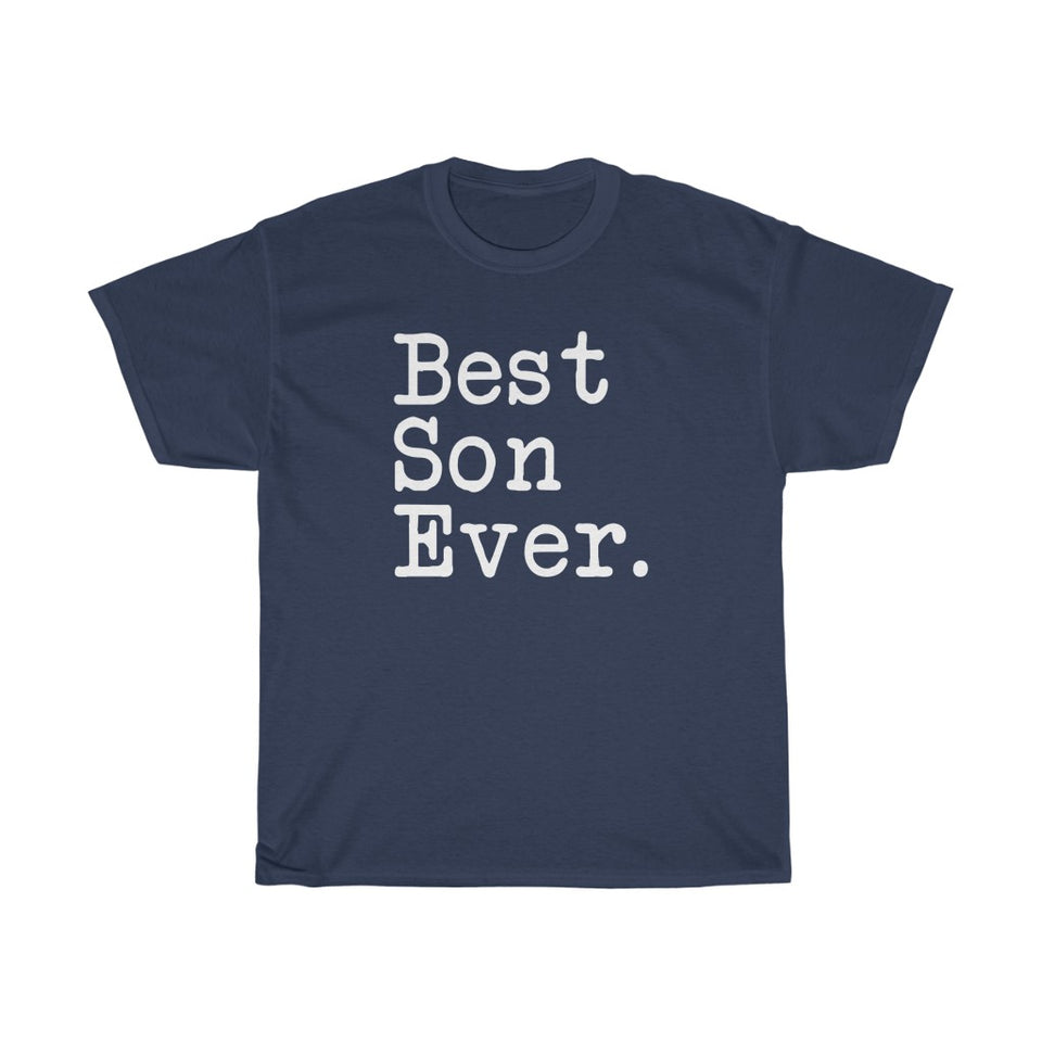 Best Son Ever T-Shirt Birthday Christmas Best Son Gifts
