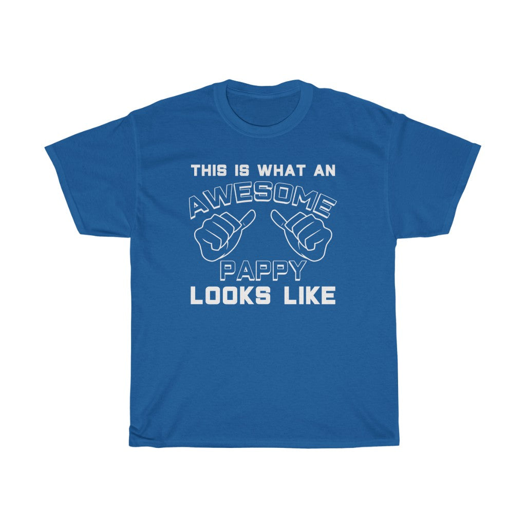 Best Pappy Gifts: "This Is What An Awesome Pappy Looks Like" Grandpa Father's Day Mens T-Shirt — photo 9