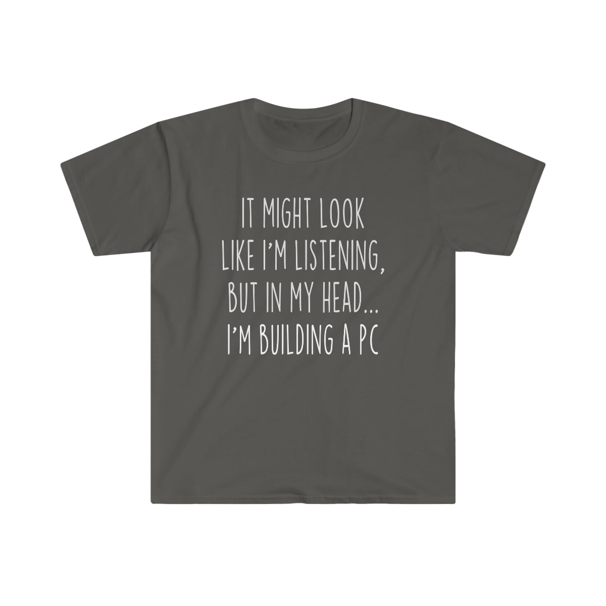 Funny PC Building Shirt Best PC Gaming Build T Shirt Gift Idea for Computer Builder Unisex Fit T-Shirt — photo 5