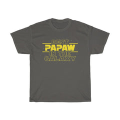 Load image into Gallery viewer, Mens &amp;quot;Best Papaw In The Galaxy&amp;quot; T-Shirt Best Papaw Gifts Father&amp;#39;s Day Birthday or Christmas Gift