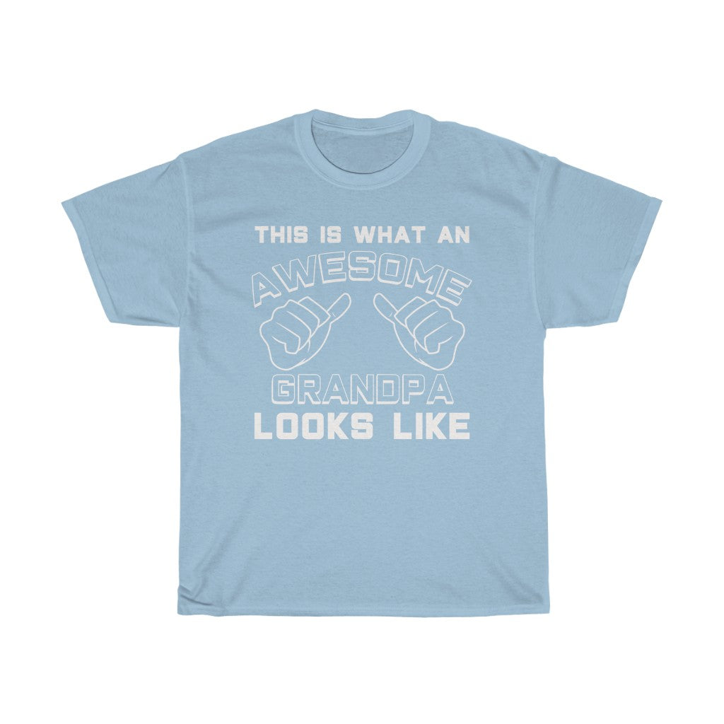 Best Grandpa Gifts: "This Is What An Awesome Grandpa Looks Like" Father's Day Mens T-Shirt — photo 7