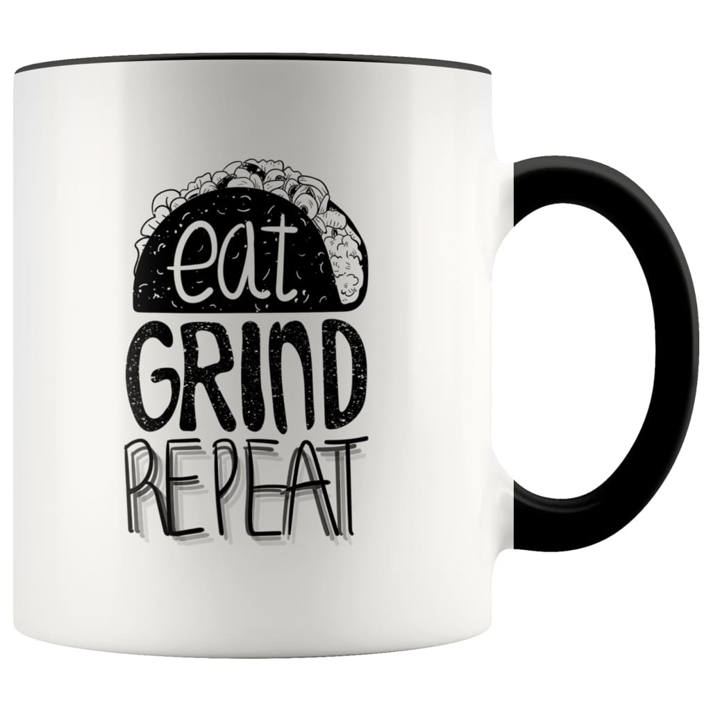 Eat Grind Repeat Coffee Mug - Gifts for Entrepreneurs — photo 2
