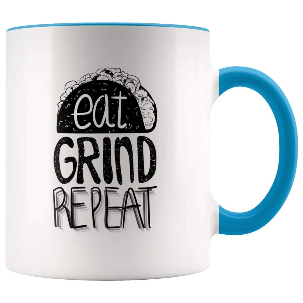 Eat Grind Repeat Coffee Mug - Gifts for Entrepreneurs — photo 3