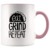 Eat Grind Repeat Coffee Mug - Gifts for Entrepreneurs - BackyardPeaks