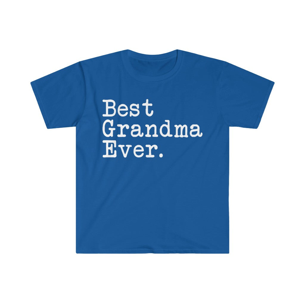 Best Grandma Ever T-Shirt Mother's Day Gift for Grandma Tee Birthday Gift Grandma Christmas Gift New Grandma Gift Unisex Shirt — photo 5