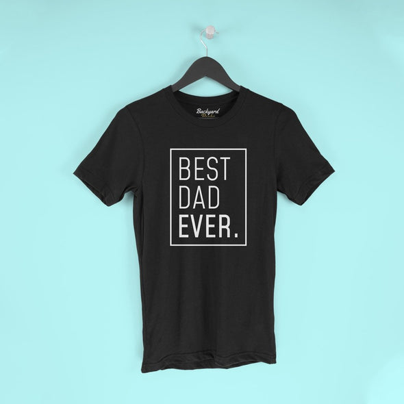 Expecting Dad Gift: Best Dad Ever T-Shirt | Gift for New Dad $19.99 | Black / L T-Shirt