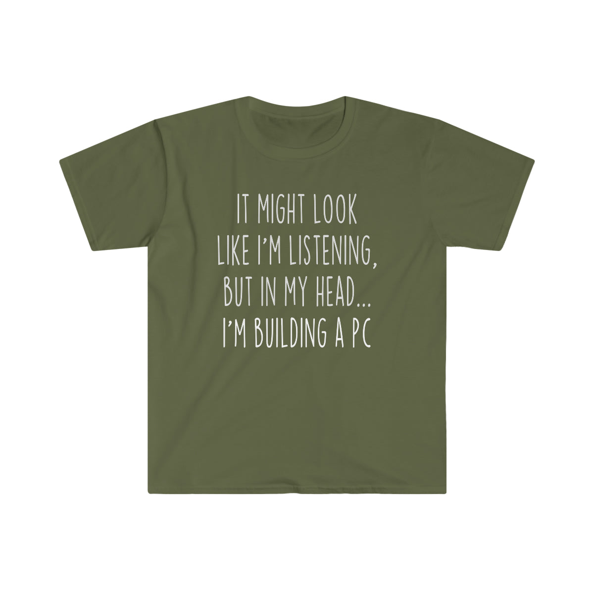 Funny PC Building Shirt Best PC Gaming Build T Shirt Gift Idea for Computer Builder Unisex Fit T-Shirt — photo 3