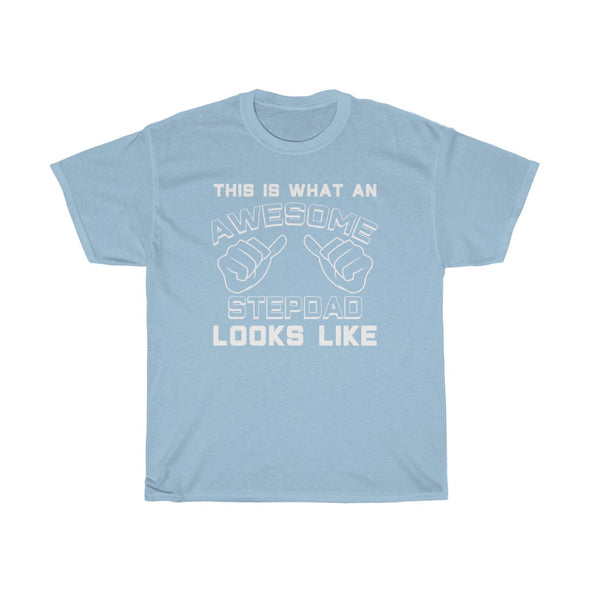 Best Stepdad Gifts: "This Is What An Awesome Stepdad Looks Like" Father's Day Mens T-Shirt