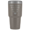 Father Gift: Best Father Ever! Large Insulated Travel Mug Tumbler 30oz $38.95 | Pewter Tumblers