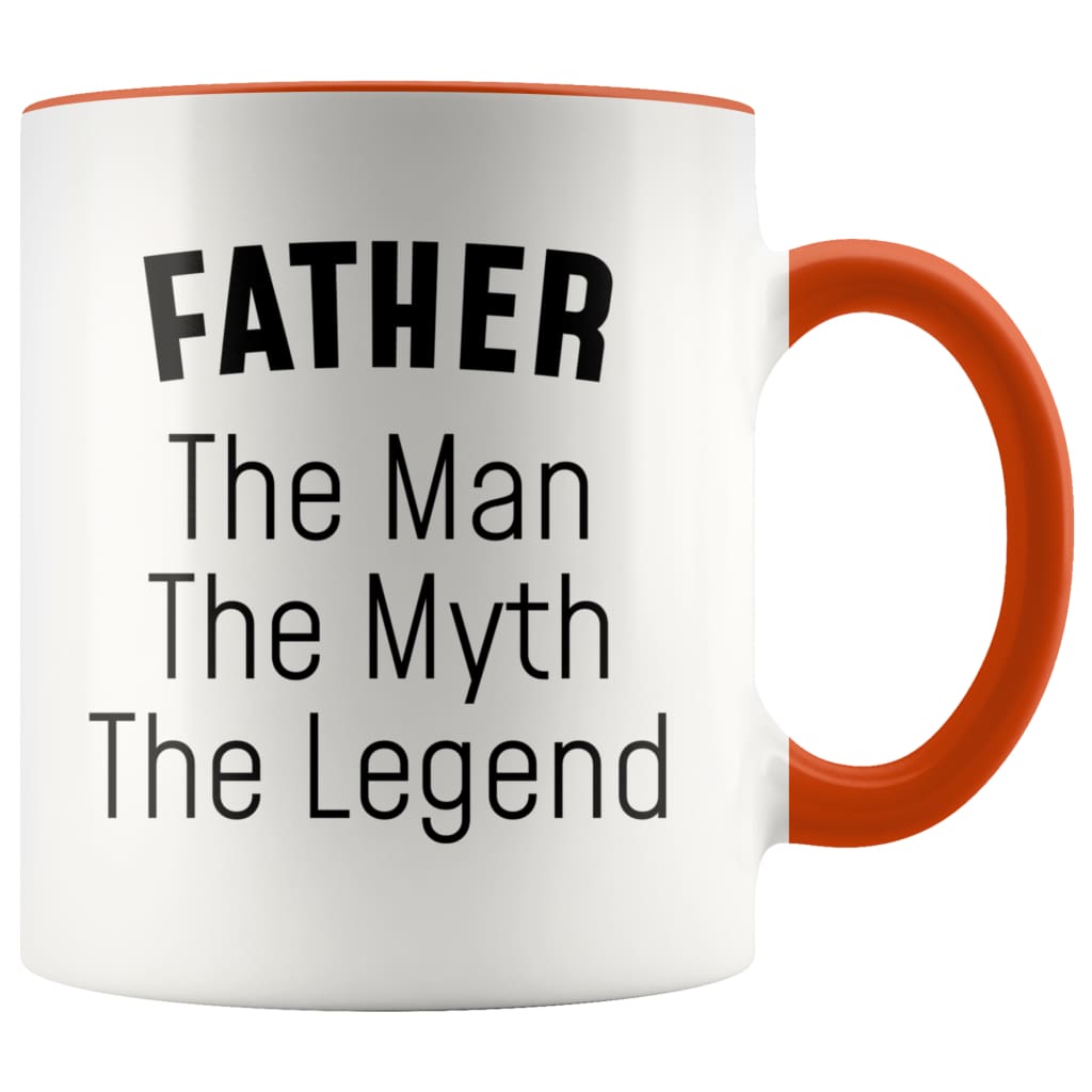 Father Gifts Father The Man The Myth The Legend Father Christmas Birthday Coffee Mug — photo 4