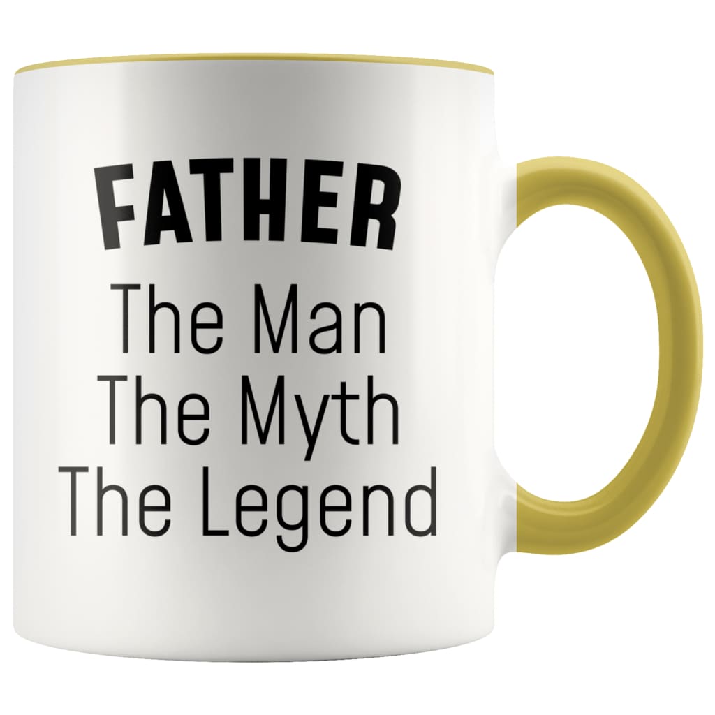 Father Gifts Father The Man The Myth The Legend Father Christmas Birthday Coffee Mug — photo 8