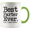 Fathers Day Gifts for Dad Best Farter Ever Oops I Meant Father Funny Gag Dad Coffee Mug $14.99 | Green Drinkware