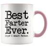 Fathers Day Gifts for Dad Best Farter Ever Oops I Meant Father Funny Gag Dad Coffee Mug $14.99 | Pink Drinkware