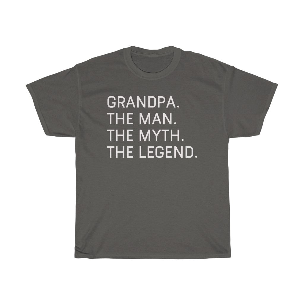 Best Grandpa Gifts "Grandpa The Man The Myth The Legend" T-Shirt Funny Gift Idea for Grandpa Mens Tee — photo 4
