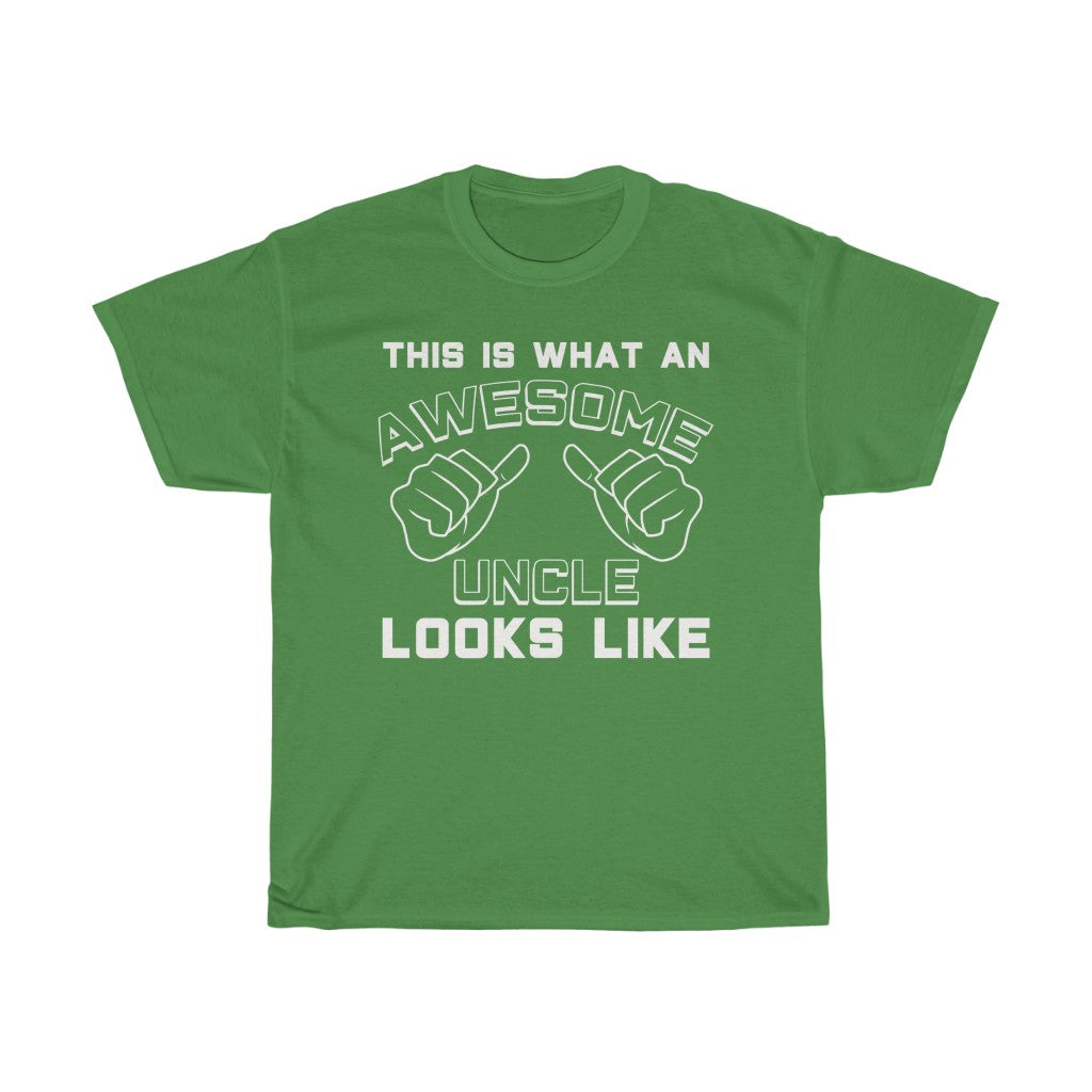 Best Uncle Gifts: "This Is What An Awesome Uncle Looks Like" Birthday Mens T-Shirt — photo 6
