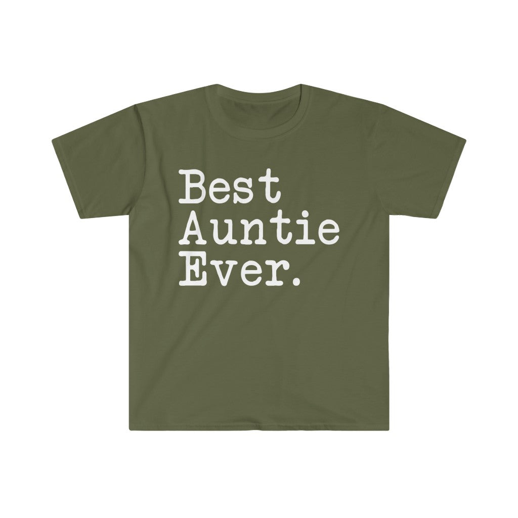 Best Auntie Ever T-Shirt Mother's Day Gift for Auntie Tee Birthday Gift Aunt Christmas Gift New Auntie Gift Unisex Shirt — photo 2