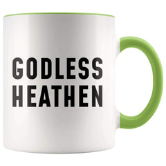 Load image into Gallery viewer, Funny Atheist Gift: Godless Heathen Mug
