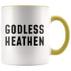 Godless Heathen Mug - Atheist Mug, Agnostic Mug - BackyardPeaks