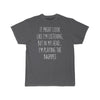 Funny Bagpipe Player Shirt Best Bagpipes T-Shirt Gift Idea for Bagpiper Musician $19.99 | Charcoal / S T-Shirt