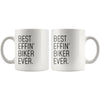 Funny Biker Gift: Best Effin Biker Ever. Coffee Mug 11oz $19.99 | Drinkware