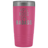 Funny Boss Gift: 49% Boss 51% Badass Insulated Tumbler 20oz $29.99 | Pink Tumblers