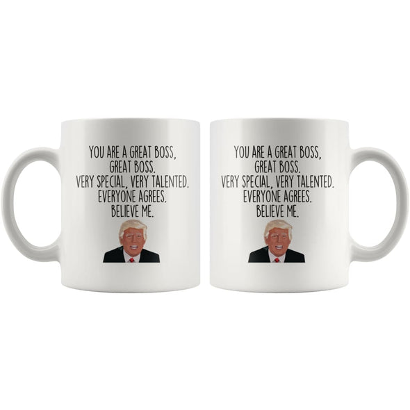 Trump Boss Mug | Funny Trump Gift for Boss $14.99 | Drinkware