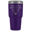 Funny Boyfriend Gift: Best Boyfriend Ever! Large Insulated Tumbler 30oz $38.95 | Purple Tumblers