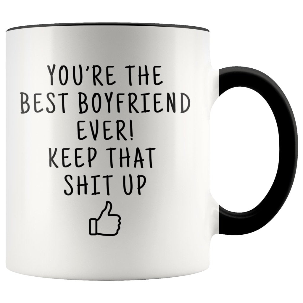 Funny Boyfriend Gifts: Personalized Best Boyfriend Ever! Mug — photo 1