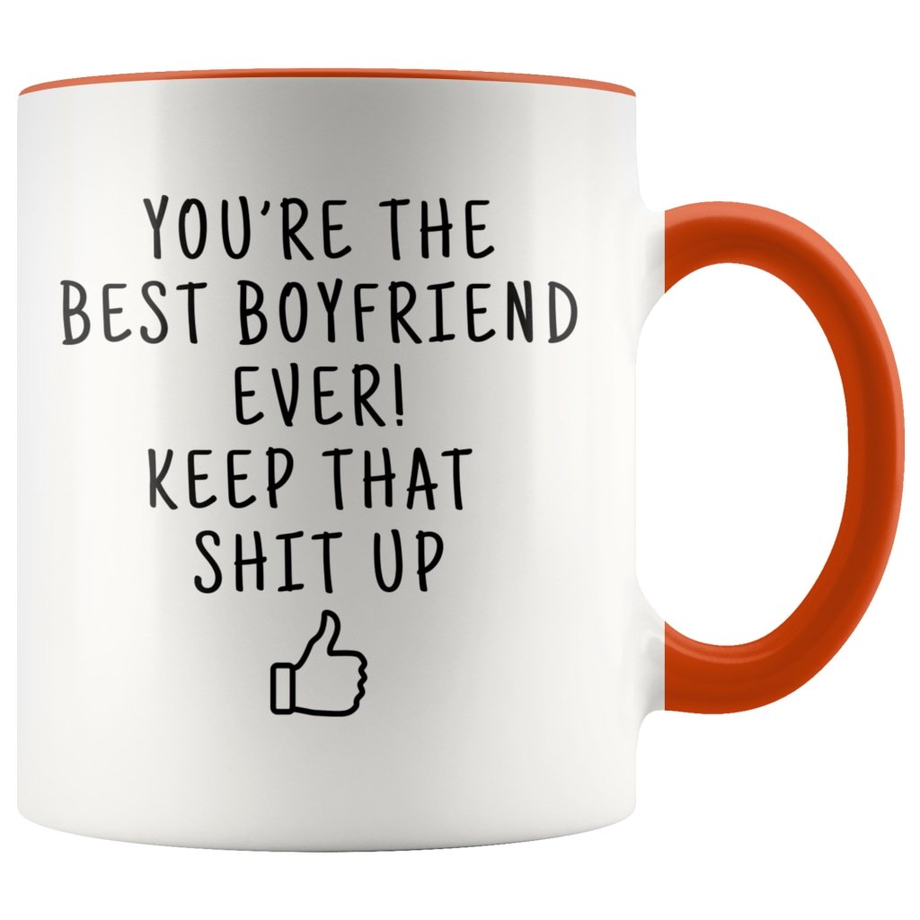 Funny Boyfriend Gifts: Personalized Best Boyfriend Ever! Mug — photo 4