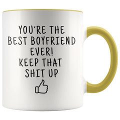 Load image into Gallery viewer, Funny Boyfriend Gifts: Personalized Best Boyfriend Ever! Mug