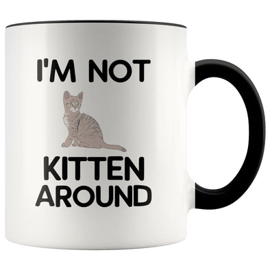 Funny Cat Gifts - I'm Not Kitten Around Coffee Mug - BackyardPeaks