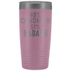 Funny Coworker Gift: 49% Coworker 51% Badass Insulated Tumbler 20oz $29.99 | Light Purple Tumblers