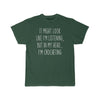 Funny Crocheting Shirt Best Crocheting T Shirt Gift Idea for Crocheter Unisex Fit T-Shirt $19.99 | Forest / S T-Shirt
