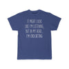 Funny Crocheting Shirt Best Crocheting T Shirt Gift Idea for Crocheter Unisex Fit T-Shirt $19.99 | Royal / S T-Shirt