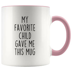 Load image into Gallery viewer, Funny Dad Gifts from Daughter Fathers Day Gift Idea My Favorite Child Gave Me This Mug Coffee Mug Tea Cup 11oz